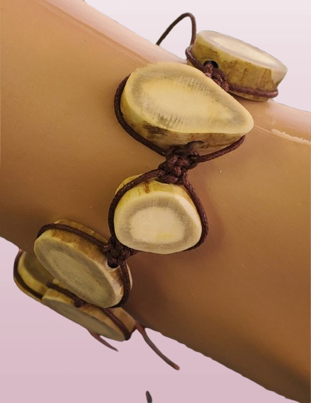 Antler Slice Bracelet